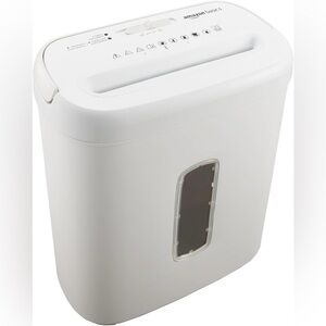 AmazonBasics White Paper Shredder